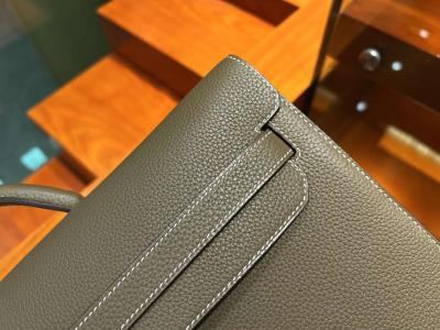 wholesale quality hermes kelly depeches 36 togo etoupe phw